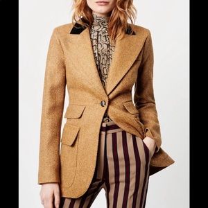 Smythe Blocked Birkin Blazer Fall 2019